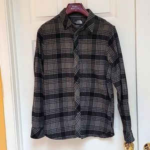 North Face flannel shirt